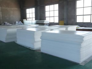 White hdpe sheet